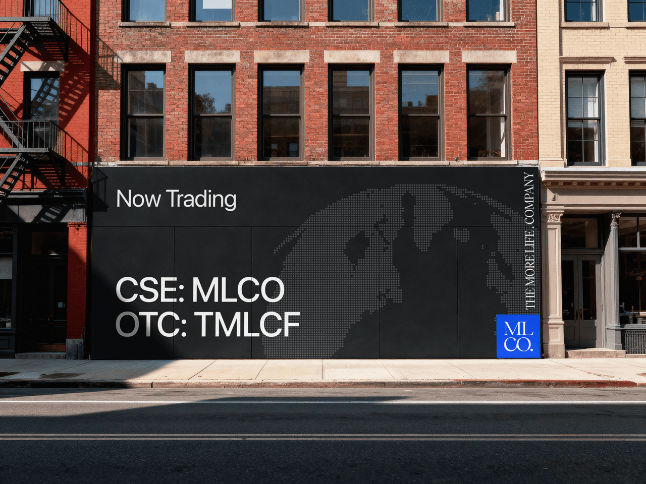 The More Life Company Billboard with new ticker symbols
